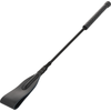 Darkness Sensations Darkness Leather Crop 45 cm - Precision Control Juodas Riding Whip