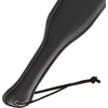 Darkness Sensations Darkness Leather Impact Paddle Juodas 32x6 cm - Premium Fetish Priedas