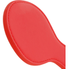 Darkness Sensations Darkness Raudona Rounded Paddle - High-Quality PU Leather Impact Tool 32cm