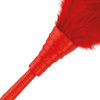 Darkness Sensations Darkness Sensual Feather Teaser 24cm Raudona - Ergonomic Handle, Soft Touch