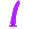 Deltaclub Delta Club Lilac Intimate Silicone Model 20cm x 4cm Hypoallergenic