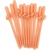 DIABLO PICANTE Set of 10 Themed Party Straws - Fun Shaped, Multicolor