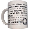 Diablo Picante Diverty Sex Ceramic Mug 370ml - Baltas, Bold Synonym Motifs, Gift Boxed