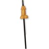 Diablo Picante Gold Party Straw with Decorative Element - Reusable