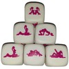 Diablo Picante Kamasutra Dice Game for Girls - 30mm Baltas Fun Cube