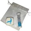 Diablo Picante Fun Posture Dice Set with 2-Minute Hourglass 25mm