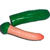 Diablo Picante Cucumber-Shaped Surprise Party Prop - Žalias, Plastic, 19 cm