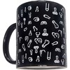 Diverty Sex DIABLO PICANTE Ceramic Mug Juodas 370ml - Humorous Giftware