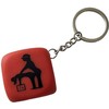 Diablo Picante Raudona Dice Keychain 30mm - Adventure Game Priedas