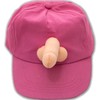 Diablo Picante Fuchsia Party Cap with Whistle and Novelty Decor