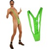 Diablo Picante Žalias Men’s Trikini - Themed Party Costume, One Size