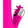 Rožinė DIVERSIA Bunny Rotation Intimate Machine 24 cm USB Rechargeable Rožinė