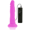 Diversia Flexible Vibrating Intimate Device Violetinė 23cm Harness-Compatible