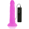 Diversia Flexible Vibrating Intimate Device Violetinė 23cm Harness-Compatible