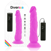 Diversia Flexible Vibrating Model Violetinė 21cm with Remote Control