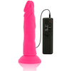 Rožinė Diversia Flexible Vibrating Intimate Device Rožinė 23cm, Suction Cup, Remote