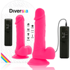 Rožinė DIVERSIA Flexible Vibrating Model Rožinė 20.5cm with Remote Control
