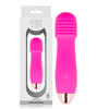 Rožinė Dolce Vita Three Rožinė Rechargeable Intimate Device 7 Modes 12.2cm