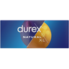 Durex Natural XL 56mm Extra Large 144-Pack - Comfort Fit Condoms
