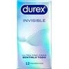 "Durex Invisible Extra Thin" prezervatyvai 12 vienetų