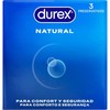 Durex Condoms Durex Natural Classic Easy-On Latex Condoms 3-Pack 56mm