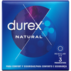 Durex Condoms Durex Natural Classic Easy-On Latex Condoms 3-Pack 56mm