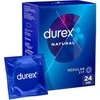"Durex Natural Plus" natūralios gumos latekso 24 prezervatyvai