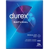 "Durex Natural Plus" natūralios gumos latekso 24 prezervatyvai