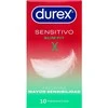 Durex Sensitive Slim Fit 10 vienetų