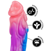 EPIC Ashtar Intimate Silicone Device with Suction Base, 18 cm, Pilkas