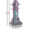 EPIC Cybersilicock Basilisk Double Scaly Model Small, Silicone, 180 mm