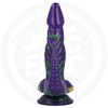 EPIC Crocotta Mystic Aurora Silicone Intimate Model 18.5cm Colorful Base