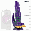 EPIC Crocotta Mystic Aurora Silicone Intimate Model 18.5cm Colorful Base
