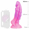 EPIC Galatea Lunar Glow - Artistic Silicone Model, 18.5 cm, Sidabrinis Shine