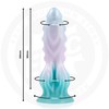 Mėlyna EPIC Lunara Cosmic Light Anatomical Silicone Model 20cm Mėlyna Gold