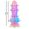 EPIC Empusa Guardian of Hades Silicone Model 18cm, Suction Base, Juodas