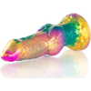 EPIC IRIS Silicone Model Rainbow Base - 225 mm, Multicolor Fantasy Design