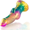 EPIC IRIS Silicone Model Rainbow Base - 225 mm, Multicolor Fantasy Design