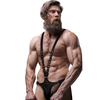 Fetish Submissive Attitude Men's Adjustable V-Shape Eco-Leather Harness