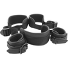 Fetish Submissive Bondage Fetish Submissive Neoprene-Lined Adjustable Restraint System Juodas