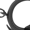 Fetish Submissive Bondage Fetish Submissive Vegan Leather Ankle Cuffs with Neoprene Lining, Adjustable