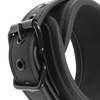 Fetish Submissive Bondage Fetish Submissive Vegan Leather Ankle Cuffs with Neoprene Lining, Adjustable