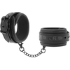 Fetish Submissive Bondage Fetish Submissive Vegan Leather Handcuffs with Neoprene Lining, Adjustable