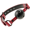 Fetish Submissive Dark Room Adjustable Vegan Leather Breathable Gag
