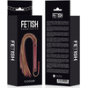 Fetish Submissive Dark Room Vegan Leather Whip 28cm - Durable Neoprene Handle