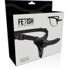 Fetish Submissive Harness Fetish Submissive Silicone Intimate Harness Juodas 16 cm Adjustable Strap
