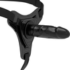 Fetish Submissive Harness Fetish Submissive Silicone Harness Juodas 15cm - Adjustable Comfortable System