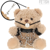 Rebel Fetish Submissive Fozzie Teddy Bear - Designer Plush with Metallic Accents
