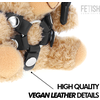 Rebel Fetish Submissive Ted Teddy Bear Model 2 - Collectible Plush with Harness