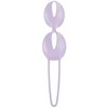 Fun Factory Smartballs Duo Pelvic Floor Training Balls Baltas/Lilac 72g